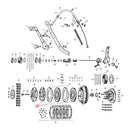Clutch Friction Disc Set For 41-73 45" SV