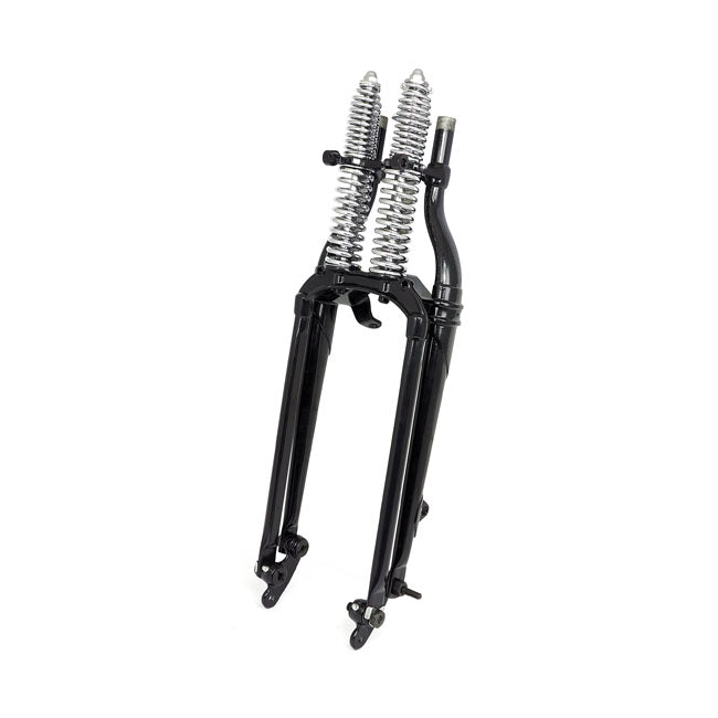 OEM Style Reproduction Springer Fork Black / Chrome Springs