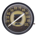 FL Speedometer 41-45 Face Green Army 2:1 Mph