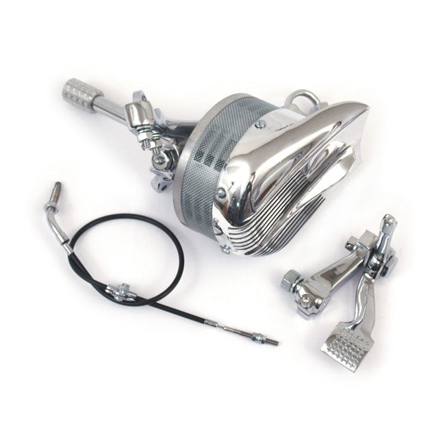 Rear Wheel Mechanical Siren Kit For 00-07 Softail NU EXCL 06-07 FXST, FXSTB
