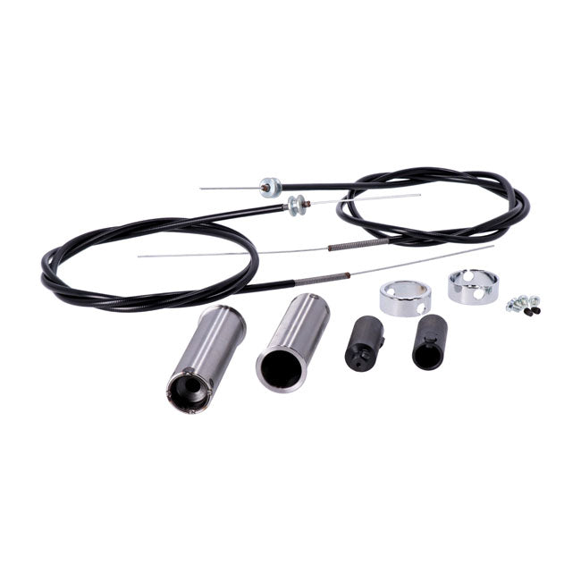 Springer Handlebar Throttle Kit For 49-53 H-D