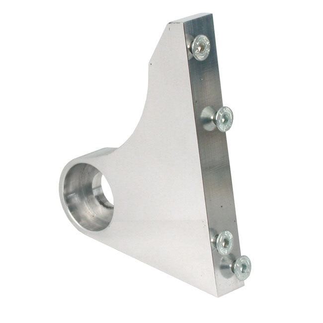 Side Mount Bracket Only For License Plate Holders Polished 3 Inch Long