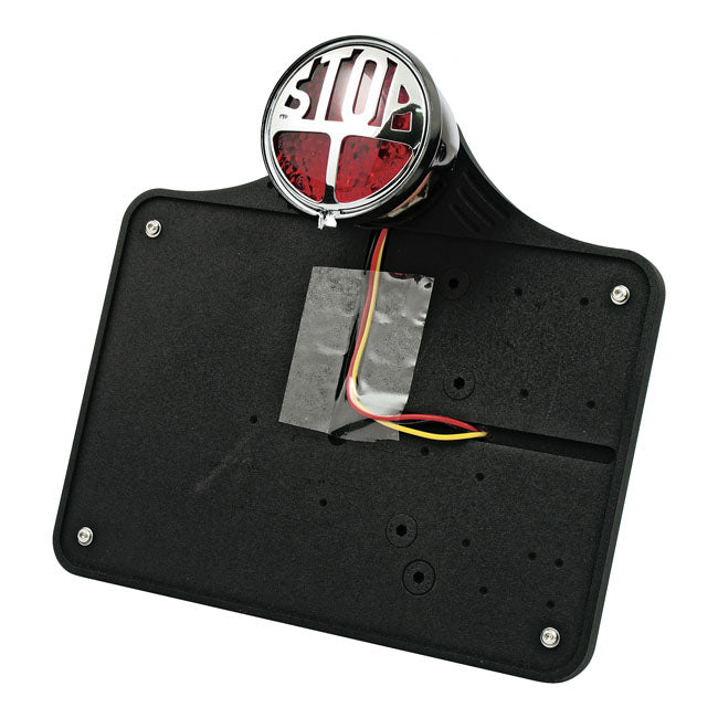 License Plate Bracket Black For 57-21 XL