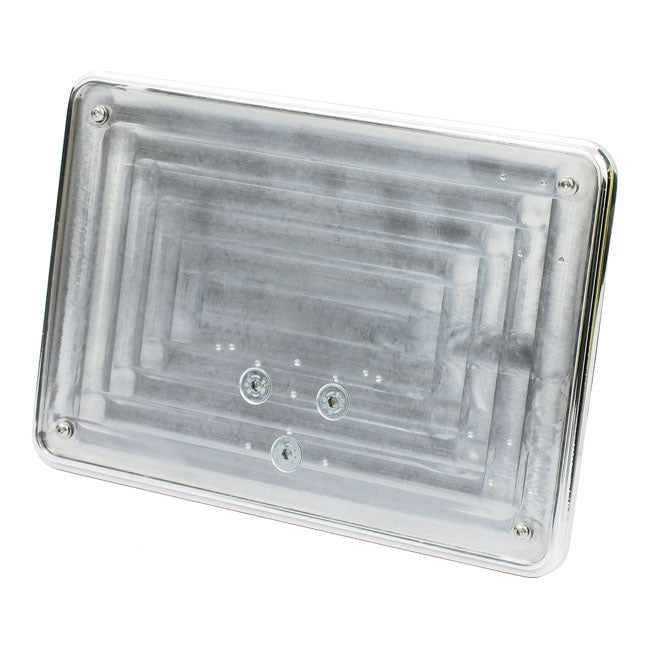 License Plate Bracket 25 Degree Polished For Most 55-21 H-D Models