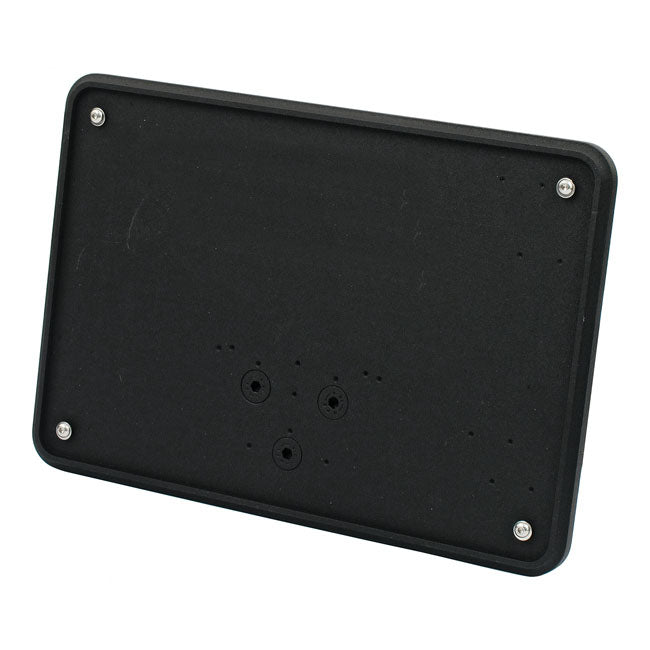 License Plate Bracket 11 Degree Black For Most 55-21 H-D Models