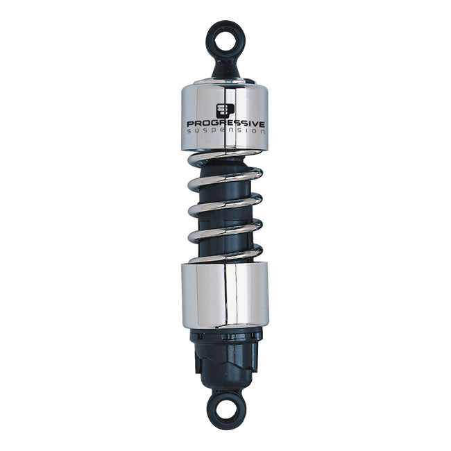Model 412 Shock Chrome - 11 Inch For 91-17 Dyna Excl. 99-03 FXDX NU