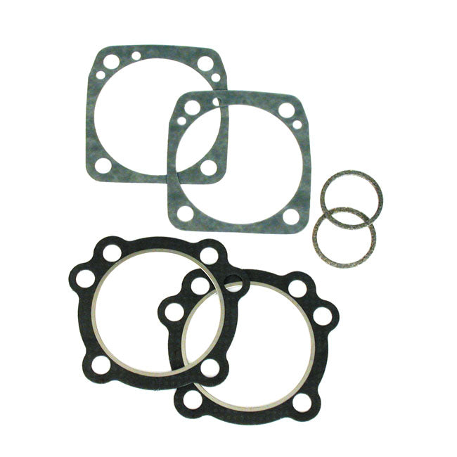 Cylinder Head / Base & Exhaust Gasket Kit - 3-5/8" For 84-99 Evo B.T. With 3-5/8" Big Bore Cylinders NU