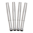 Billet 'A Cut Above' Aluminum Pushrod Cover Kit Chrome For 99-17 Twin Cam NU