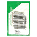 Sportster Rocker Box Bolt Kit Hex Chrome For 77-85 XL NU