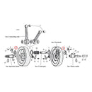 Crankpin Nuts For 41-53 B.T. Excluding Flatheads NU