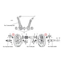 Crankpin Nut 54-E81 XL For 54-E81 XL NU