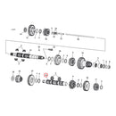 Countershaft Transmission For 80-06 5-SP BT, TC/B Excl. 6-SP 2006 Dyna