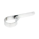 Muffler P-Clamp 2-1/2 Inch Chrome With Long Mount Strip