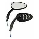 LED Billet Turn Signal Mirror Set Black