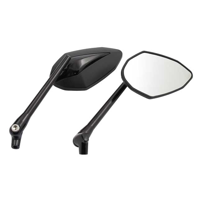 Double Deuce Mirror Set Black Head & Stem