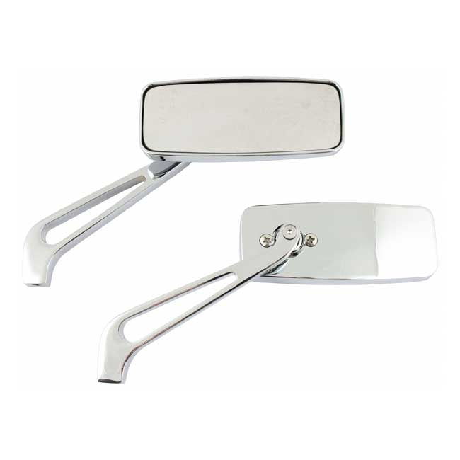 Street-Rage Mirror Set Chrome