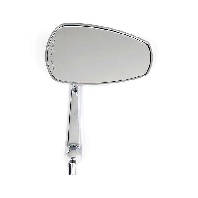 Slipstream Mirror Set Straight Stem Chrome