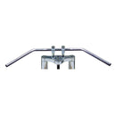 1 Inch Roadstar Medium Wide Handlebar Chrome 5.5 Inch Rise ABE