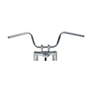 1 Inch Apehanger Handlebar Chrome 10 Inch Rise ABE For Pre-81 H-D With 1" I.D. Risers