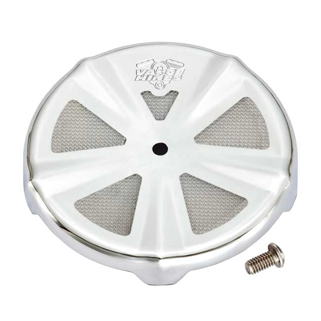 VO2 Skull Aircleaner Cover Crown Chrome