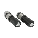 Young Gun Spade Handlebar Grips Black