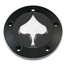 Spade 5-Hole Point Cover Black