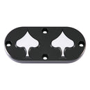 Spade Inspection Cover Black For 65-98 B.T. NU EXCL. FLT, FXR
