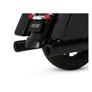 Eliminator 400 Slip-On 4 Inch Mufflers Black For 17-23 Touring Excl. Trikes