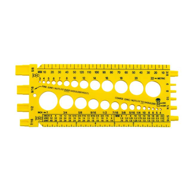 Size It' Bolt & Nut Gauge Tool