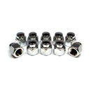 Universal Cap Nuts 1/2-20 Chrome Plated