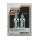 Rear Pike Axle Covers Chrome