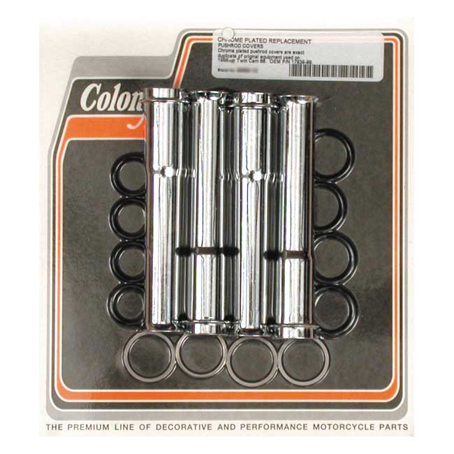 Lower Pushrod Cover Set Chrome