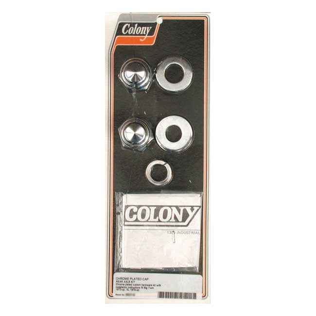 Rear Axle Cap Nut Conversion Kit
