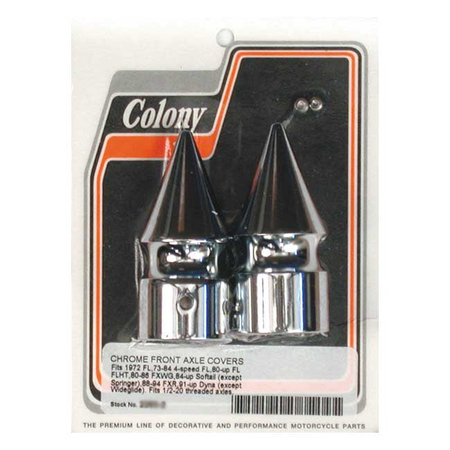 Front Axle Nut Covers