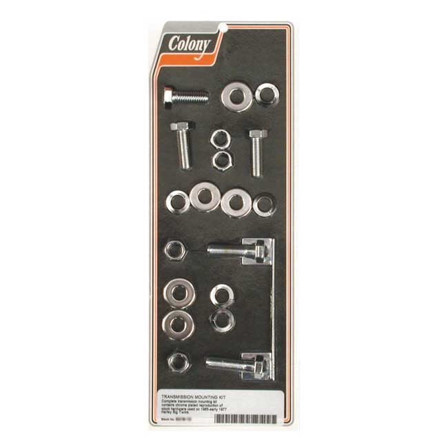 Transmission Mount Kit Chrome For 65-E77 B.T. NU