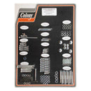 Motor Screw Set Chrome For 57-66 XL, XLH NU Excl. XLCH