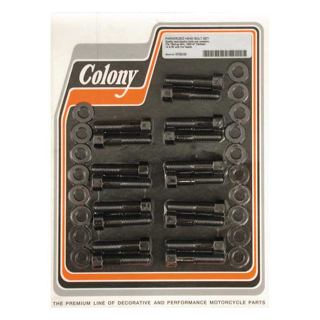 Head Bolt Kit Black Parkerized