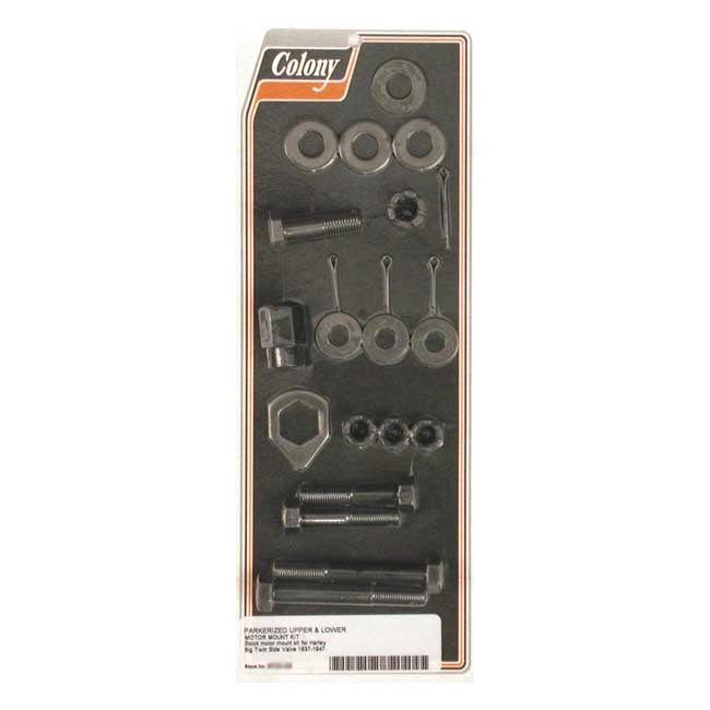 Motor Mount Kit Parkerized For 37-48 SV B.T. NU