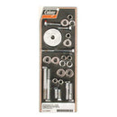 Lower Motor Mount Kit Chrome For 88-06 FLT