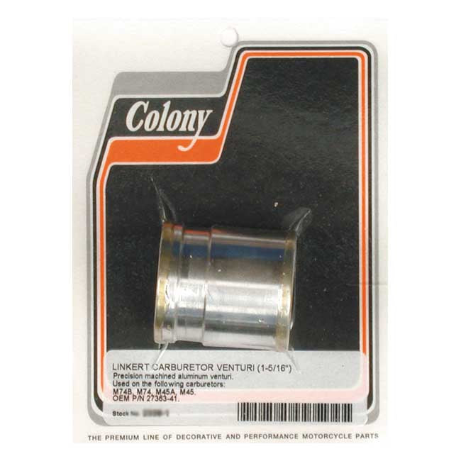 Aluminium Venturi For Linkert Carb For M-25 / 45 / 45A / 74 / 74B / 75A