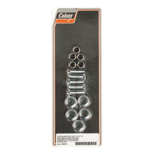 Sprocket Bolt & Nut Kit For 73-84 B.T.