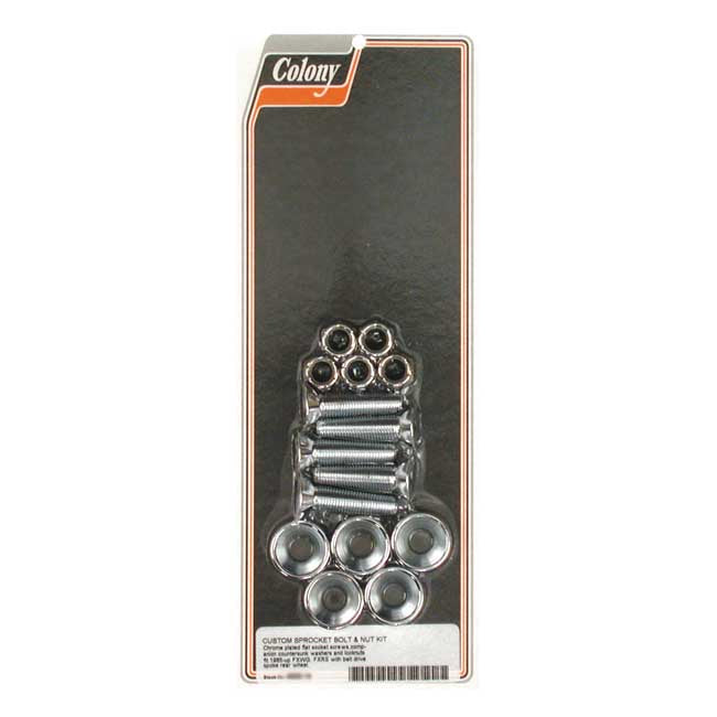 Sprocket Bolt & Nut Kit For 85-92 B.T. NU