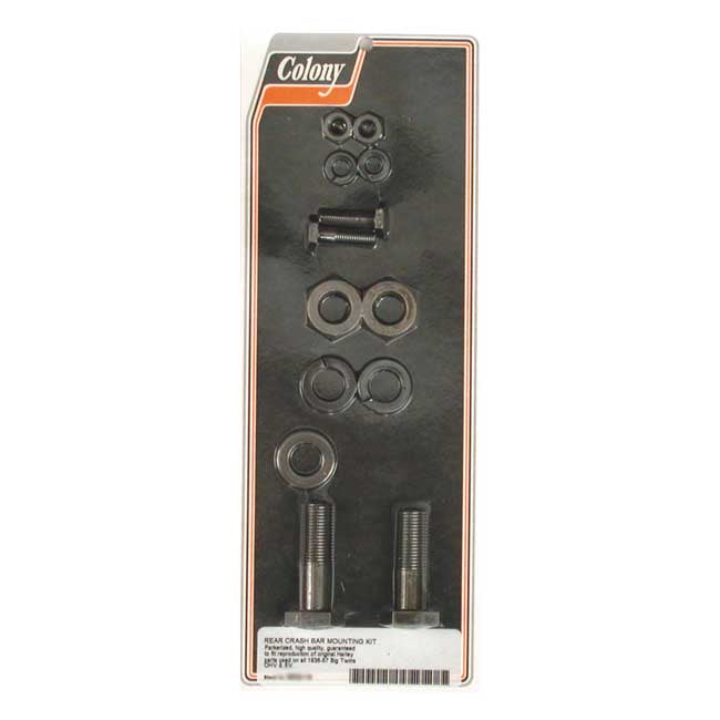 Engine Guard Crashbar Hardware Parkerized
