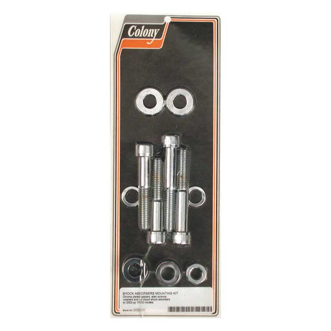 V-Rod Shock Mount Kit Chrome