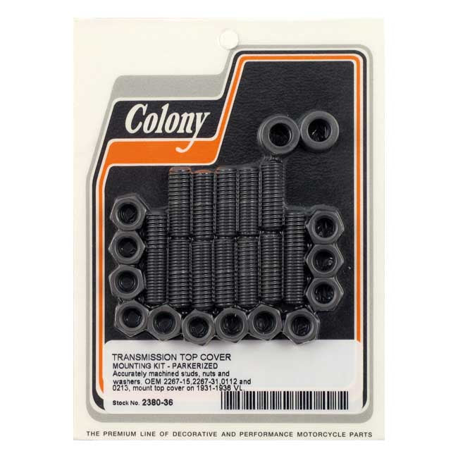 Transm Top Cover Mount Kit Parkerized