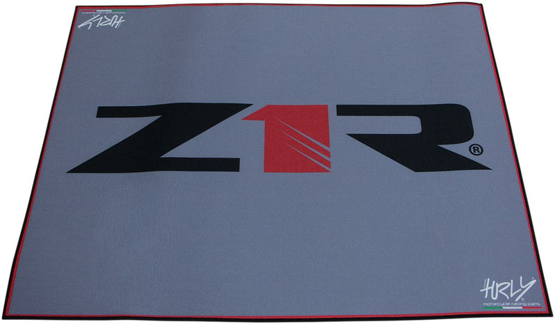 Logo Absorbent Small Pit Floor Mat Black / Grey / Red