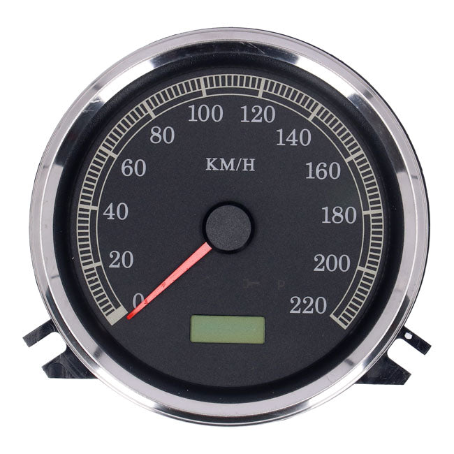 FL Speedometer 95-03 Face Black Electronic Drive