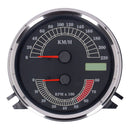 FL Speedo / Tachometer 00-03 Face Black Electronic Drive