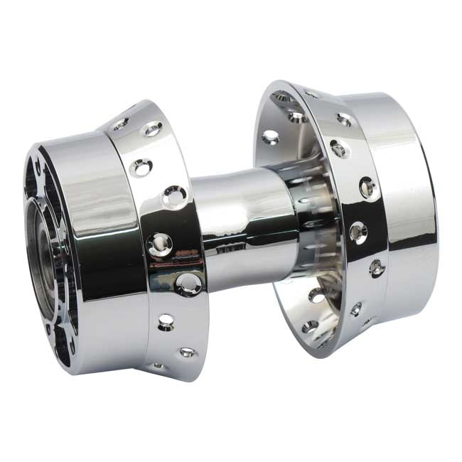 Front Wheel Hub Chrome For 09-21 Touring non-ABS Models