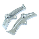 Softail Swingarm Covers Slotted Chrome